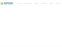 Tablet Screenshot of gatewaypm.com